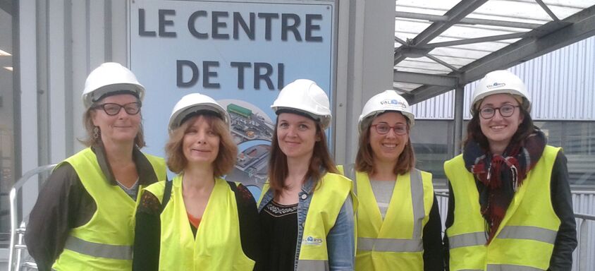 Conseiller entreprise Claire ROSPABE et Anne Désigné, conseillers emploi Sylvie Kerdraon, Delphine Collin, Solène Leroux