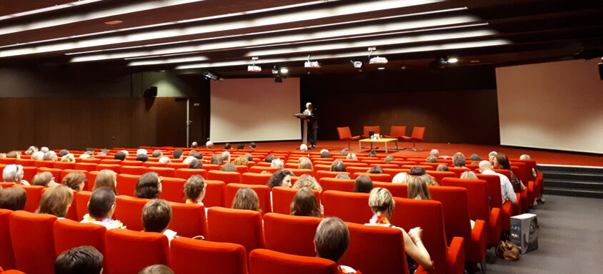 Salle de conférence avec les Cap Emploi Bretons